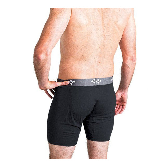Free Fly Apparel Men's Bamboo Comfort Boxer Brief Black