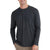 Free Fly Apparel Men's Bamboo Midweight Long Sleeve Heather Black