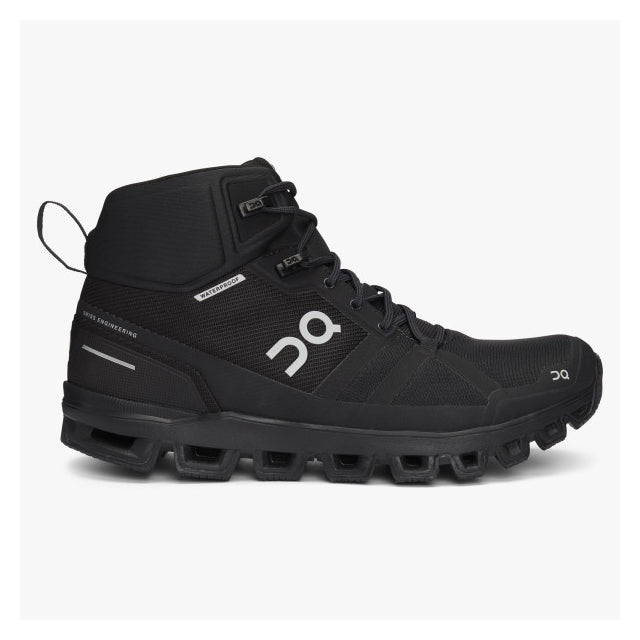 On Running Women&#39;s Cloudrock Waterproof All Black