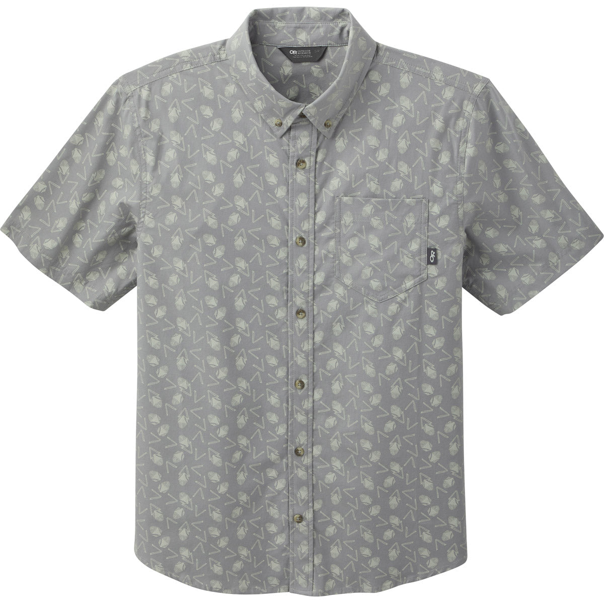 Outdoor Research Men&#39;s Janu S/S Shirt Light Pewter