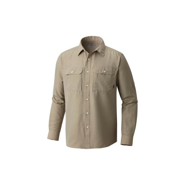 Mountain Hardwear Men&#39;s Canyon Long Sleeve Shirt Badlands