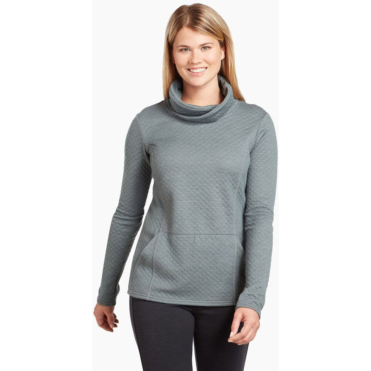 Kuhl Women's Athena Pullover Pewter Green