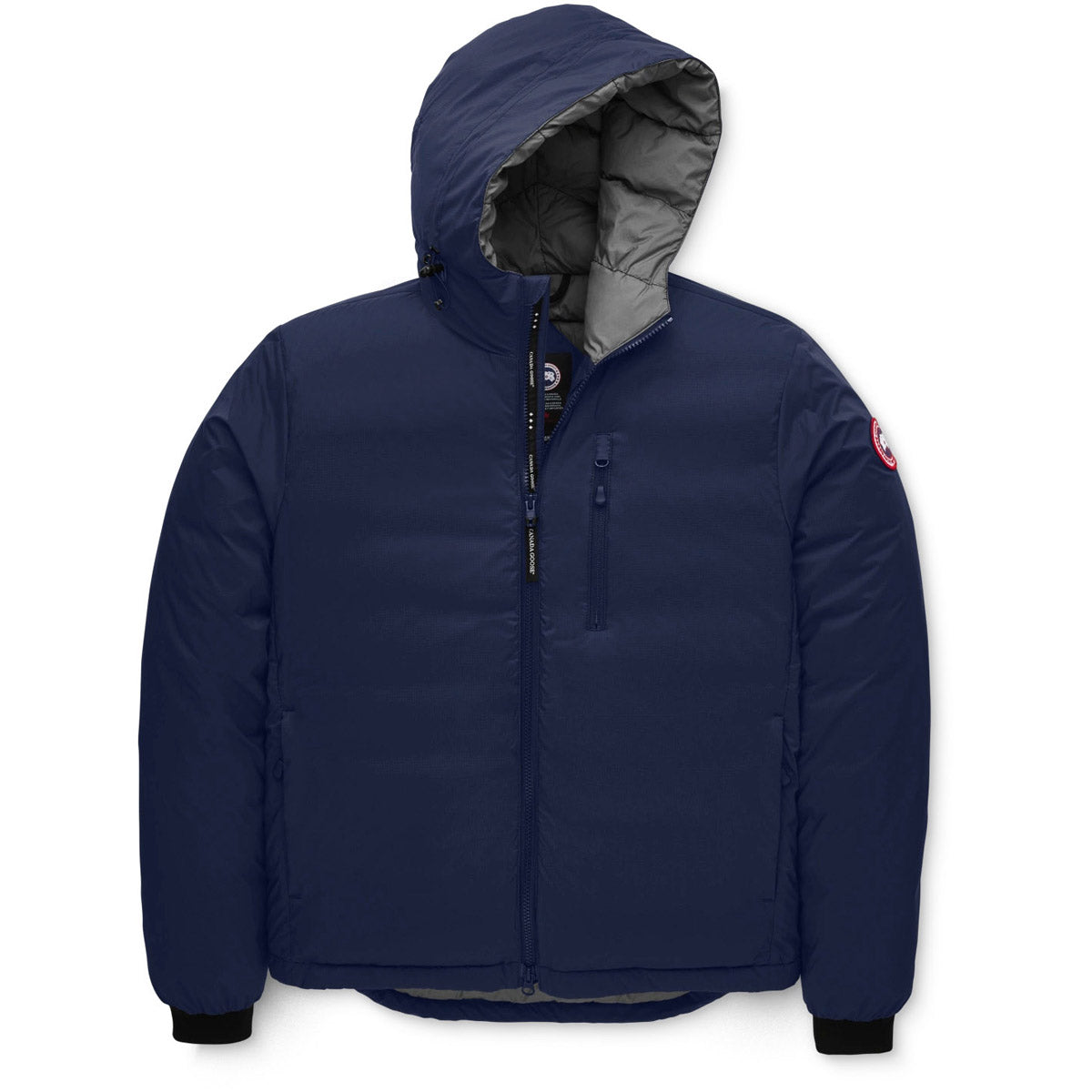 Canada Goose Men&#39;s Lodge Down Hoody Matte Finish Atlantic Navy