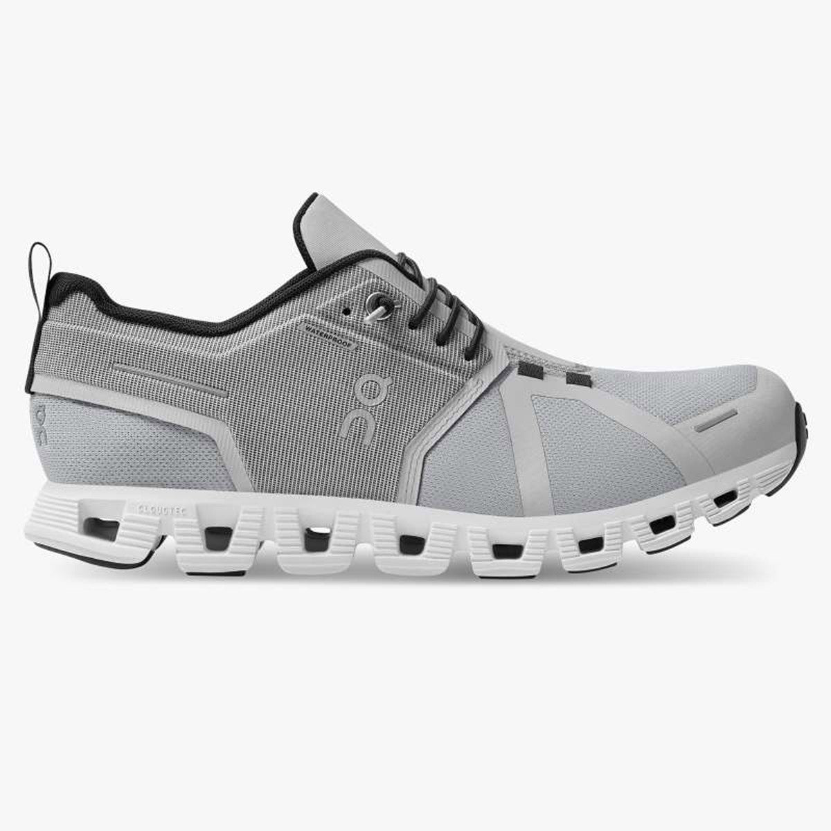 On Running Women's Cloud 5 Waterproof Glacier | White
