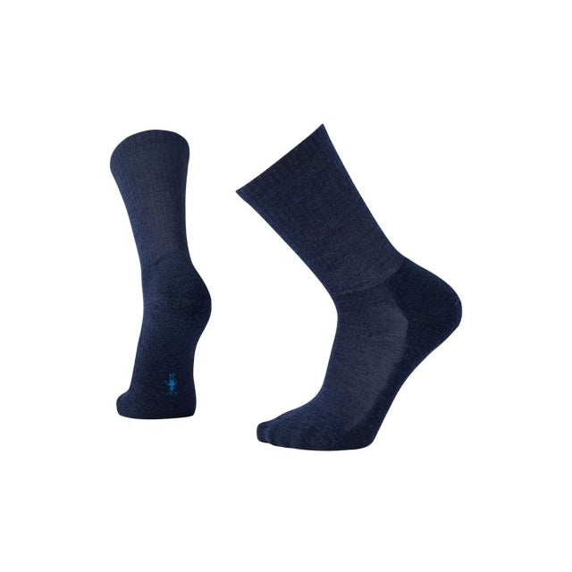 Smartwool Men&#39;s Heathered Rib Socks Deep Navy Heather