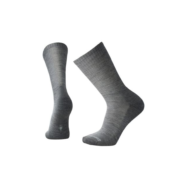 Smartwool Men&#39;s Heathered Rib Socks Medium Gray