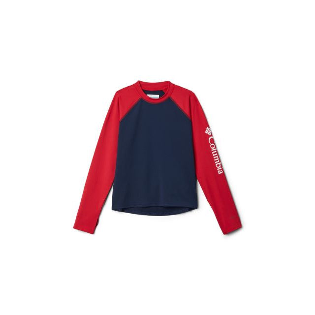 Columbia Youth Sandy Shores LS Sunguard 465 Collegiate Navy