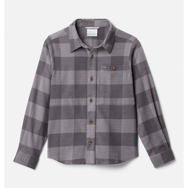 Columbia B Rockfall Flannel City Grey Twill