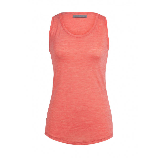 Icebreaker Women's Cool-Lite Sphere Tank Fire