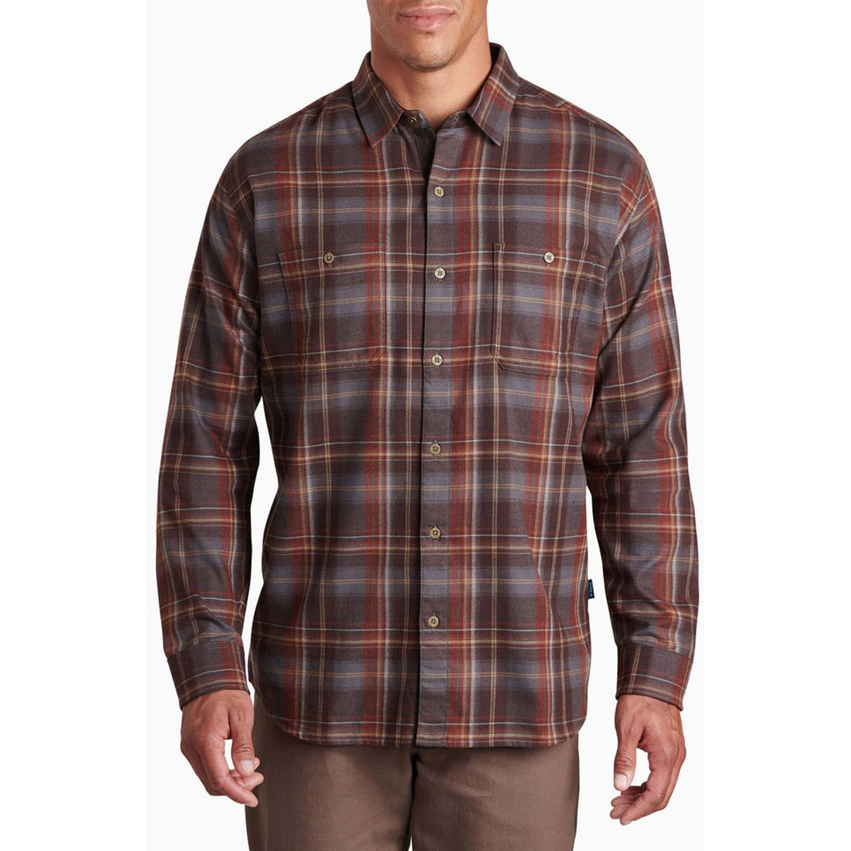 Kuhl Men's Fugitive Flannel Shirt Fire tone / S
