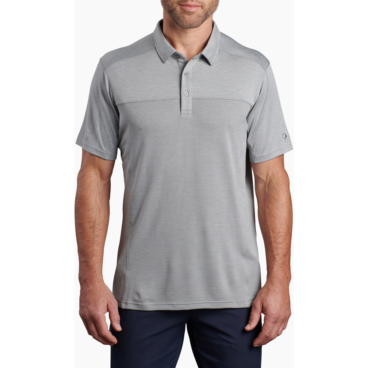 Kuhl Men&#39;s KUHL Engineered Polo Cloud Gray