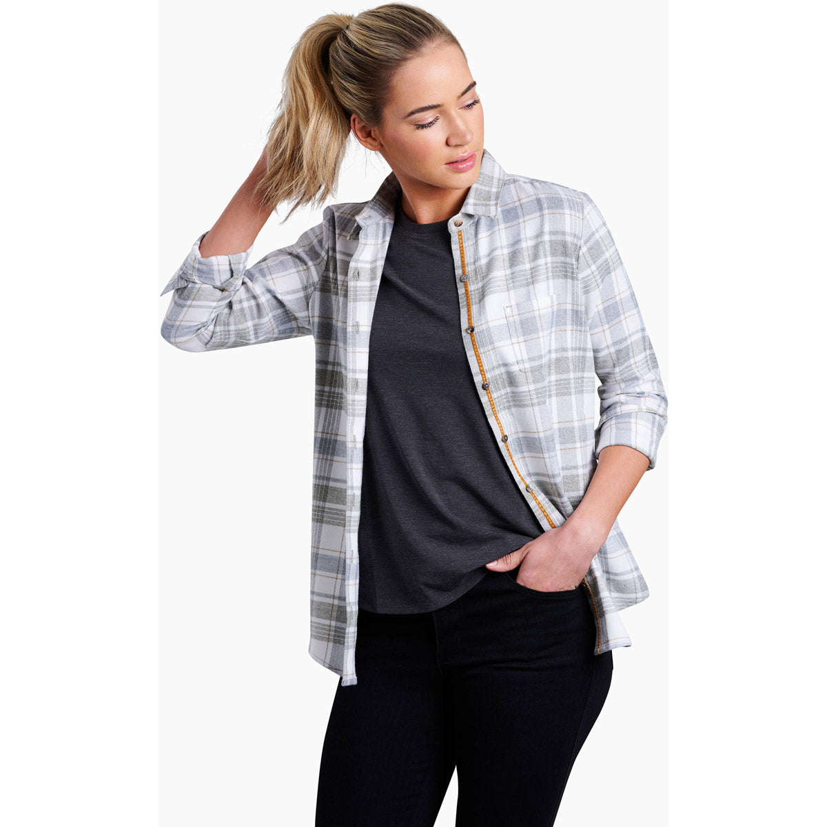 Kuhl Women's Kamila Flannel Sage