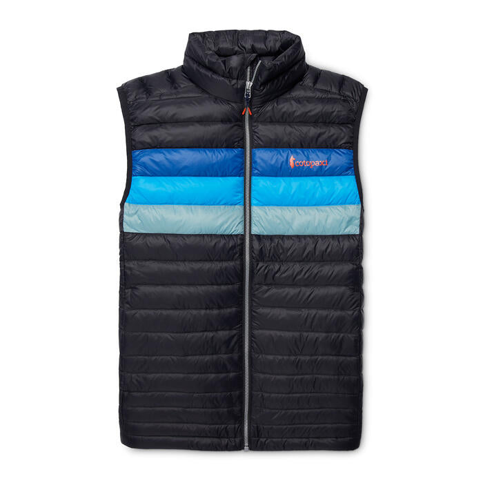 Cotopaxi Men's Fuego Down Vest Black Stripes