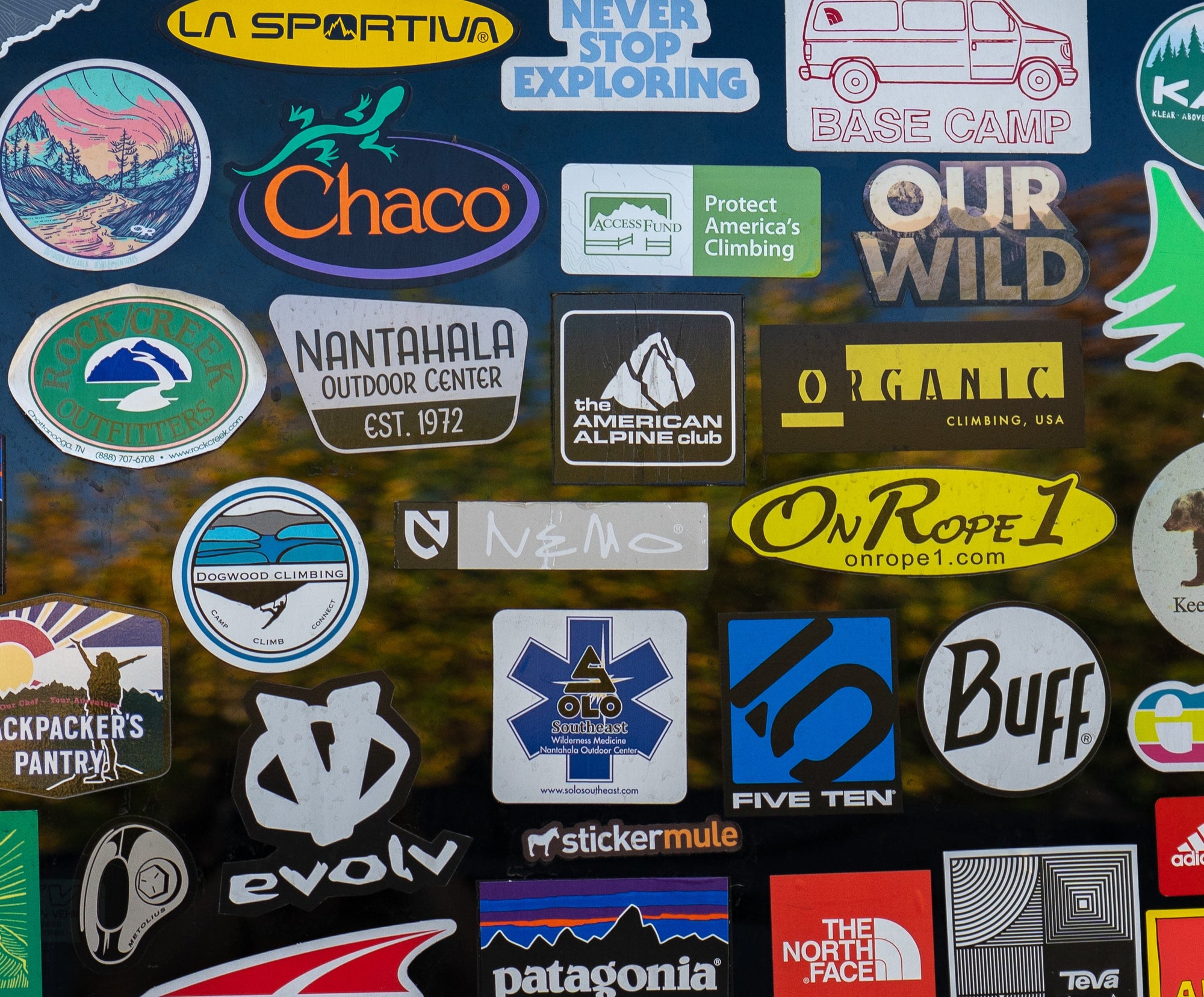 Sticker Pack - Assorted 3 Pack-Gearhead, Uncle Dan's, & Rock/Creek-Uncle Dan's, Rock/Creek, and Gearhead Outfitters