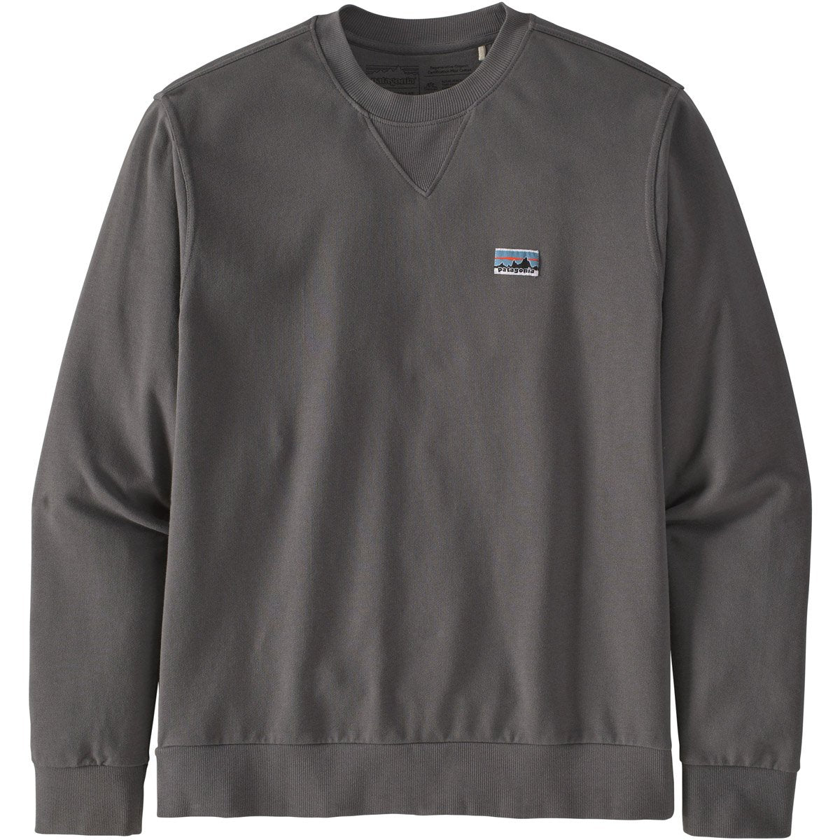 Patagonia Men&#39;s Regenerative Organic Cotton Crewneck Sweatshirt Noble Grey