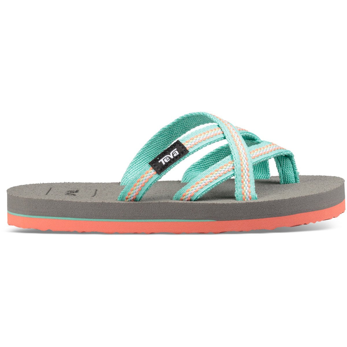 Teva Kids' Olowahu Lindi Sea Glass/Coral