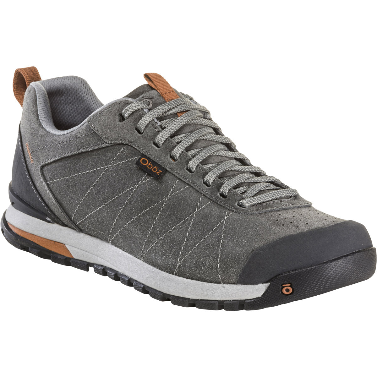 Oboz Men's Bozeman Low Leather Charcoal