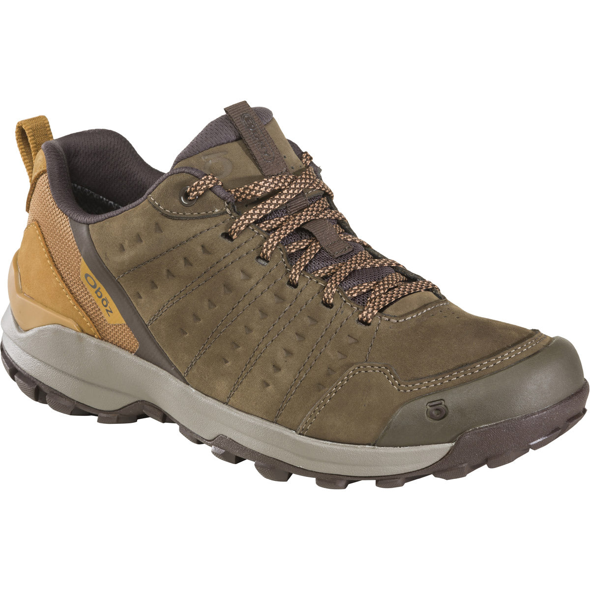 Oboz Men's Sypes Low Leather Waterproof Wood