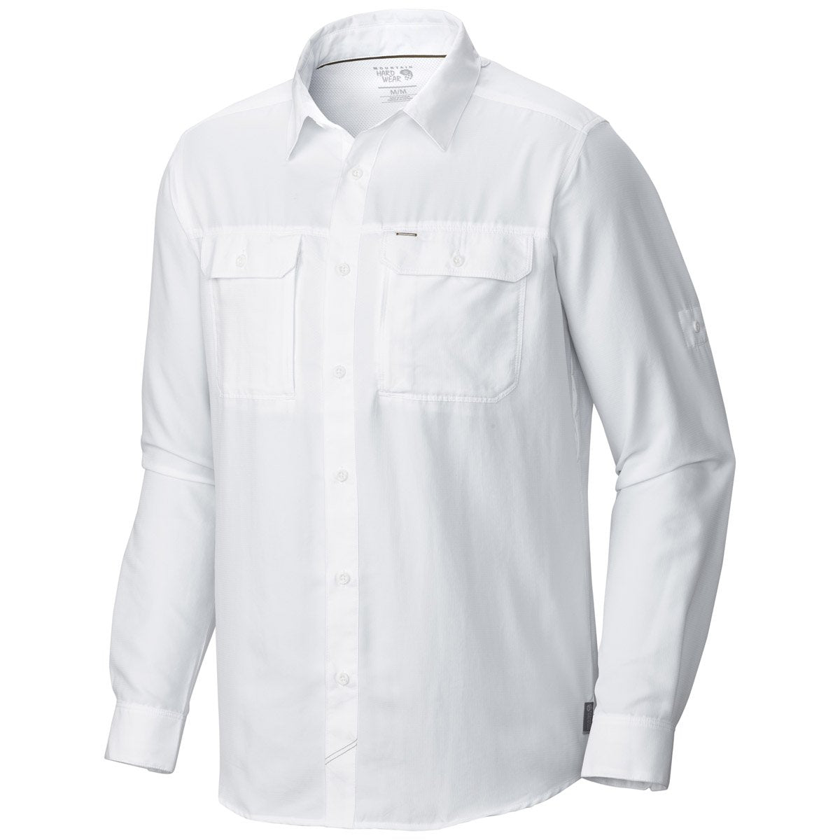 Mountain Hardwear Men&#39;s Canyon Long Sleeve Shirt White