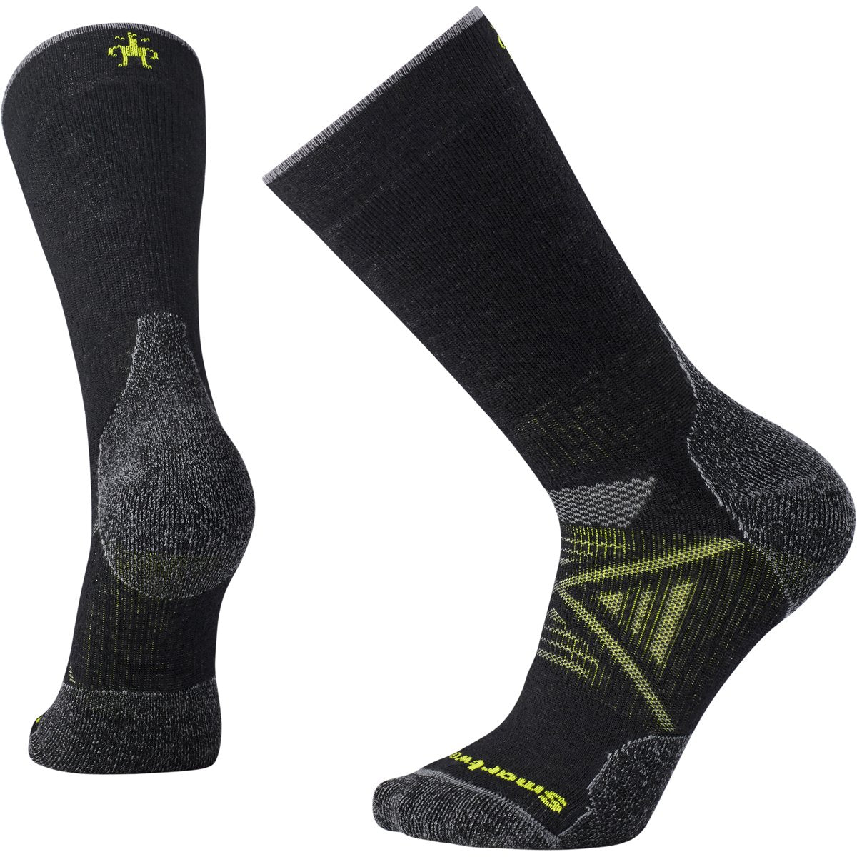 Smartwool Men&#39;s PhD Outdoor Medium Crew Socks Black