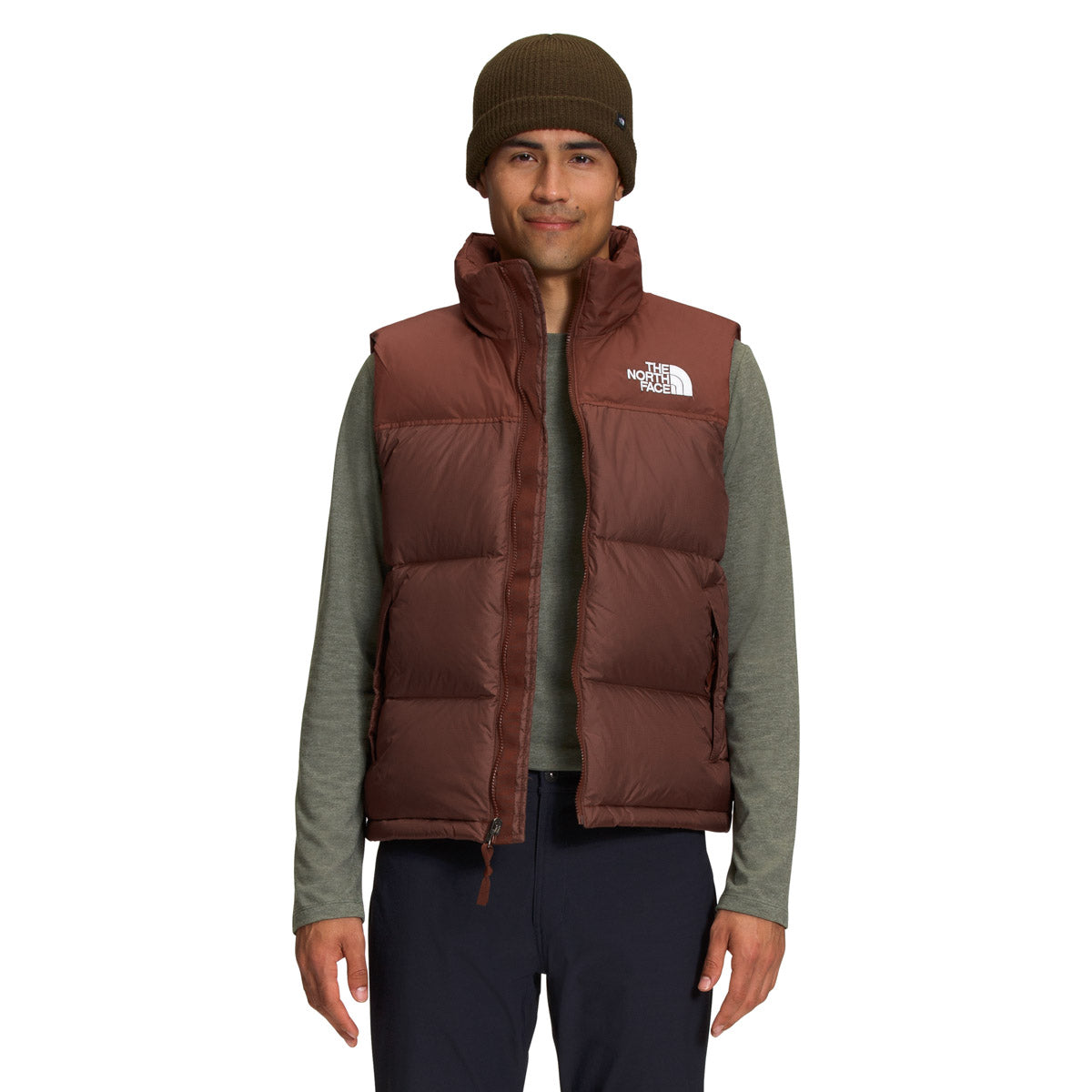 The North Face Men's 1996 Retro Nuptse Vest Dark Oak