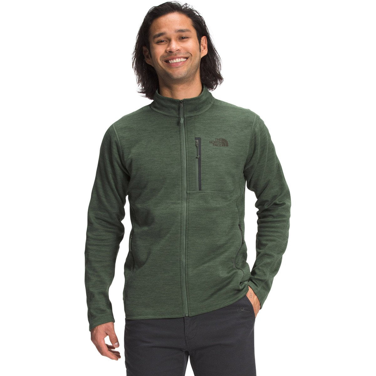 The North Face Men&#39;s Canyonlands Full Zip Thyme Heather