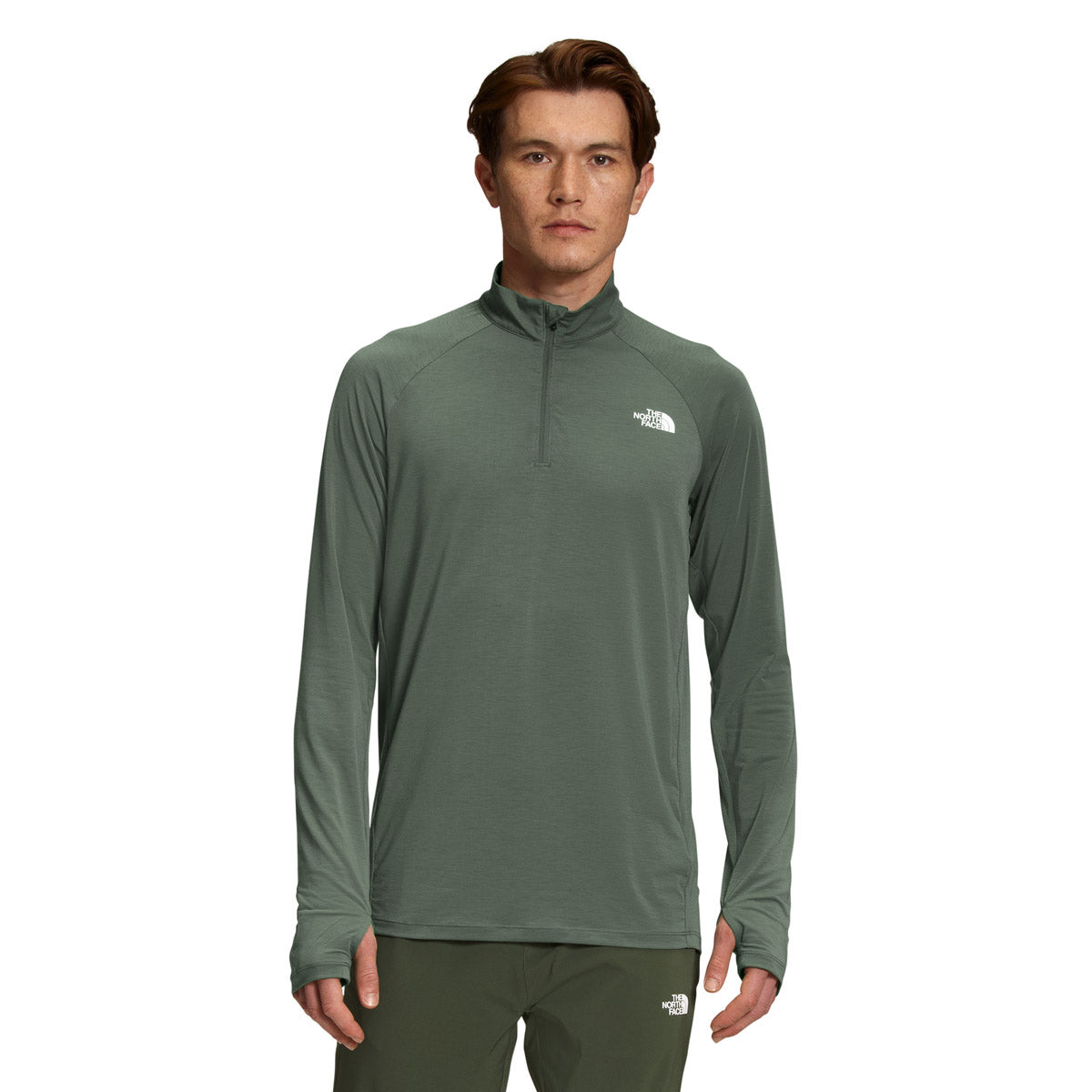The North Face Men's Wander Quarter-Zip Thyme