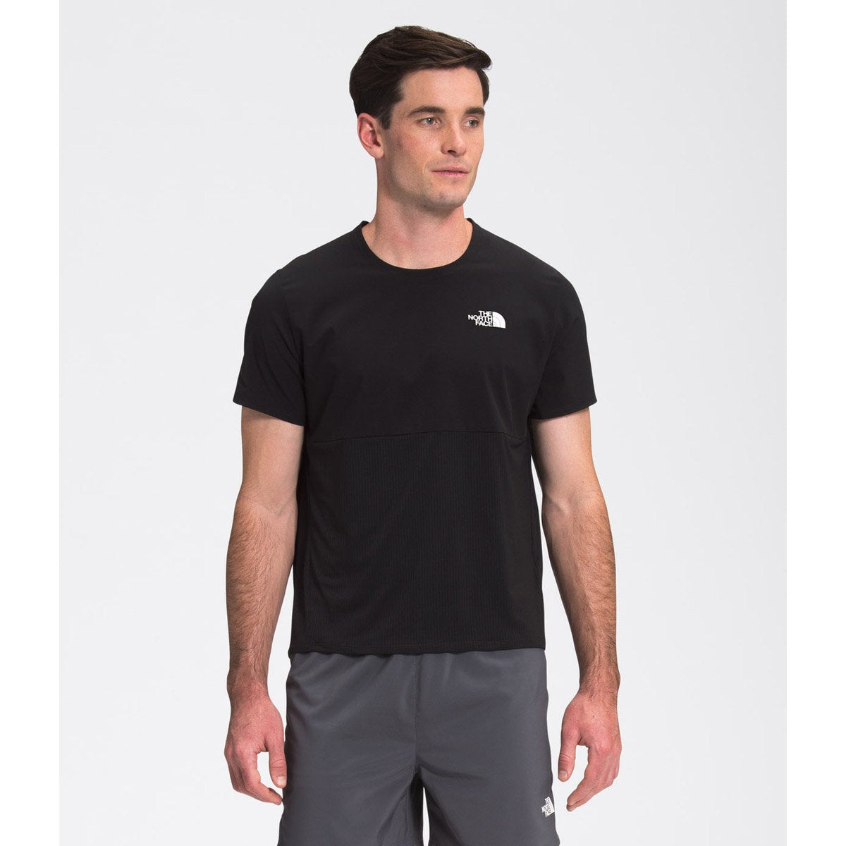 The North Face Men&#39;s True Run Short Sleeve Shirt TNF Black