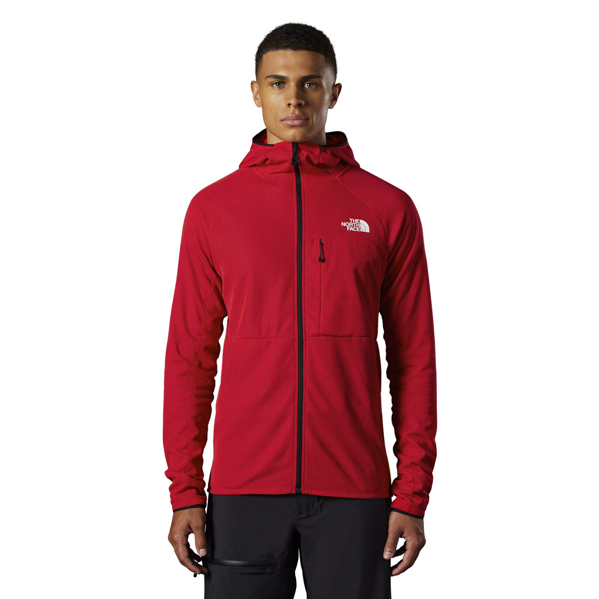 The North Face Men's Summit FUTUREFLEECE Full Zip Hoodie TNF Red