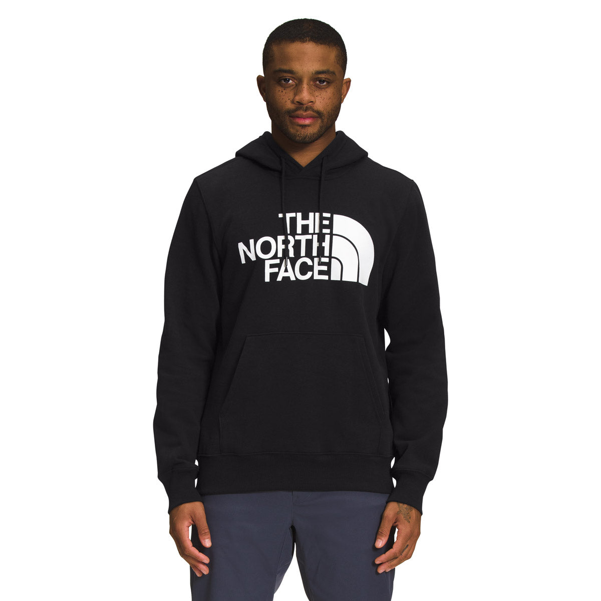 The North Face Men&#39;s Half Dome Pullover Hoodie TNF Black/TNF White