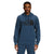 The North Face Men's Half Dome Pullover Hoodie hady Blue/TNF Black / S