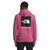 The North Face Men's Box NSE Pullover Hoodie Red Violet/TNF Black