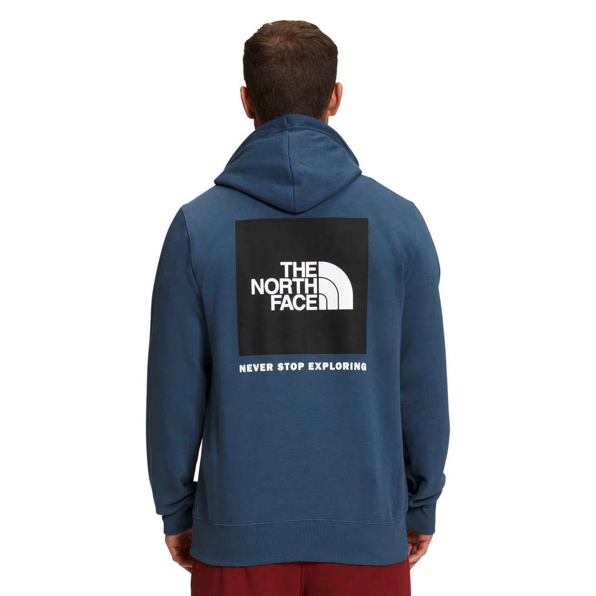 The North Face Men&#39;s Box NSE Pullover Hoodie hady Blue/TNF Black / S