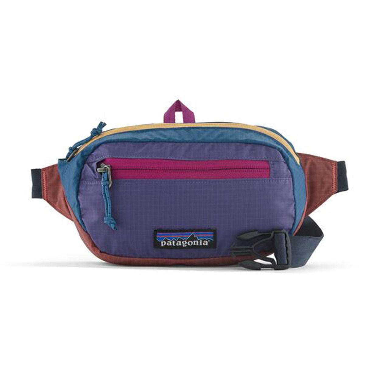 Patagonia Ultralight Black Hole Mini Hip Pack Patchwork: Coral