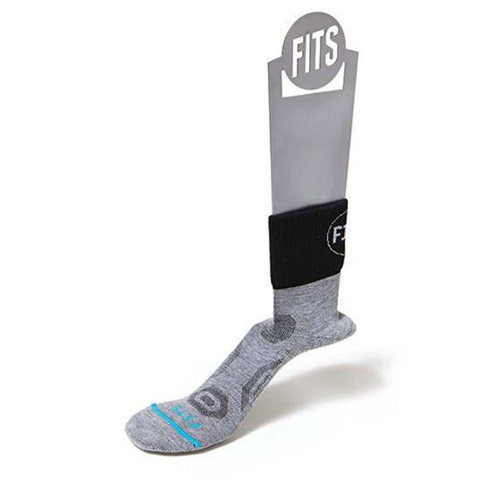 Fits Performance Trail Quarter Socks Light Grey