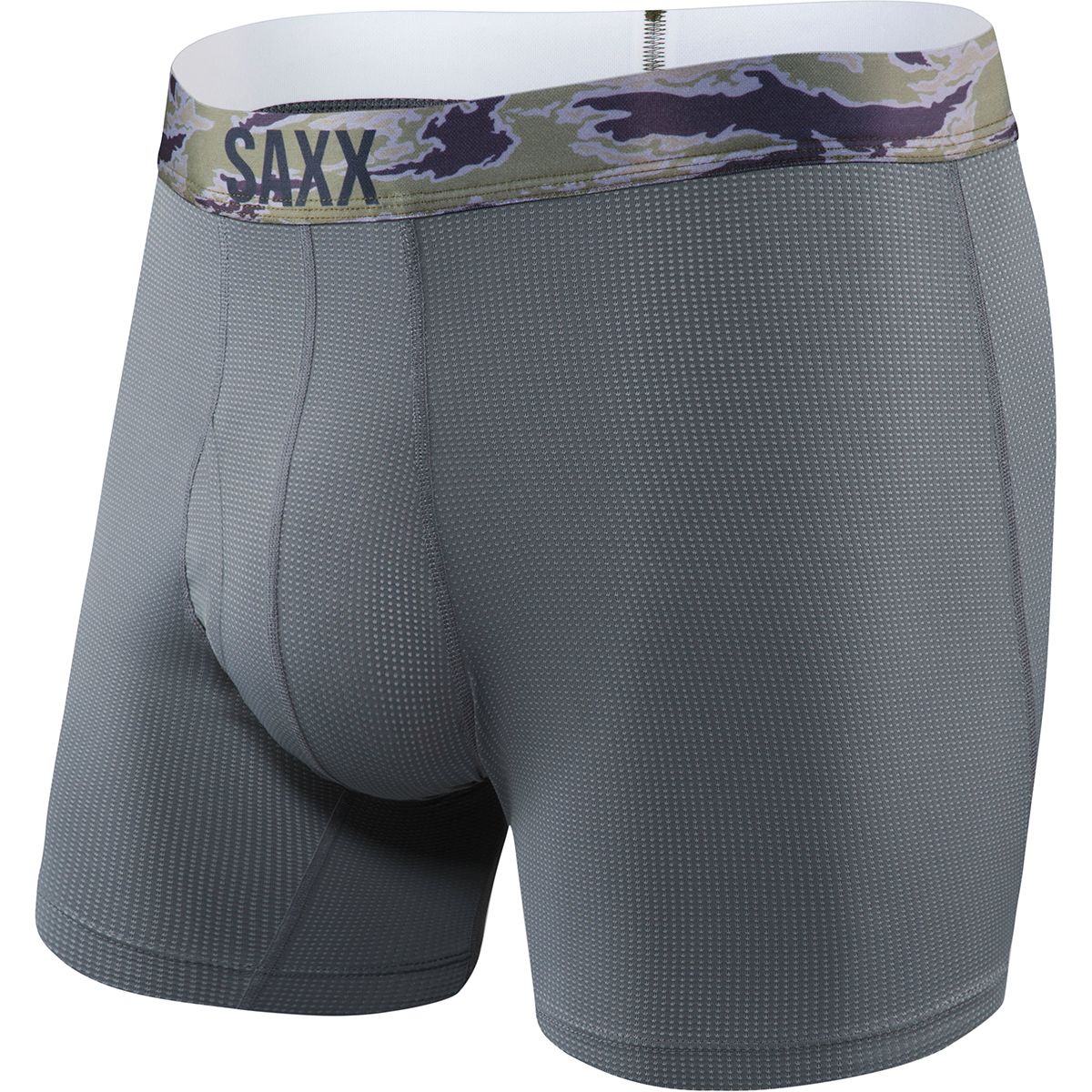Saxx Underwear Co. Men's Quest 2.0 Boxer Brief Dark Charcoal