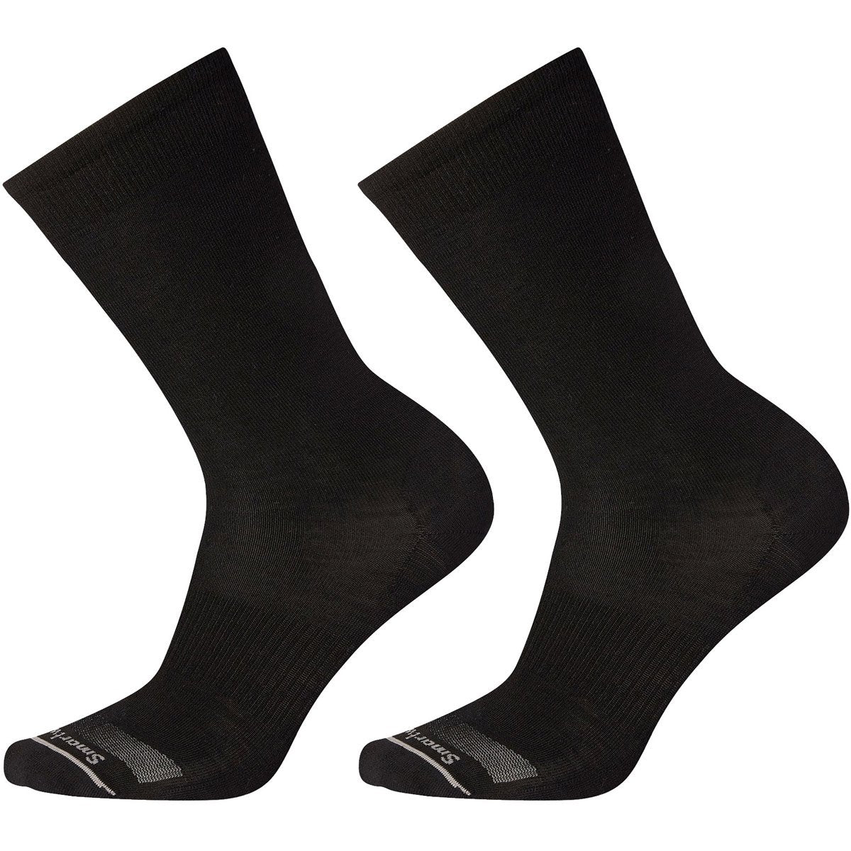 Smartwool Men&#39;s Anchor Line Crew Socks 2 Pack Black