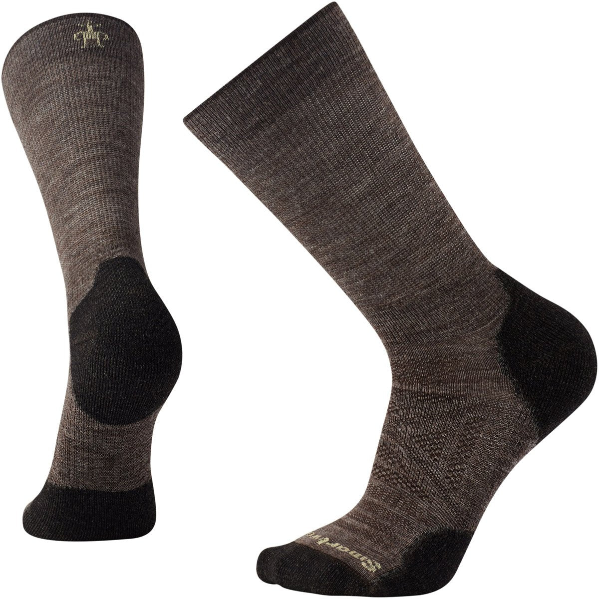 Smartwool Men&#39;s PhD Outdoor Light Crew Socks Taupe