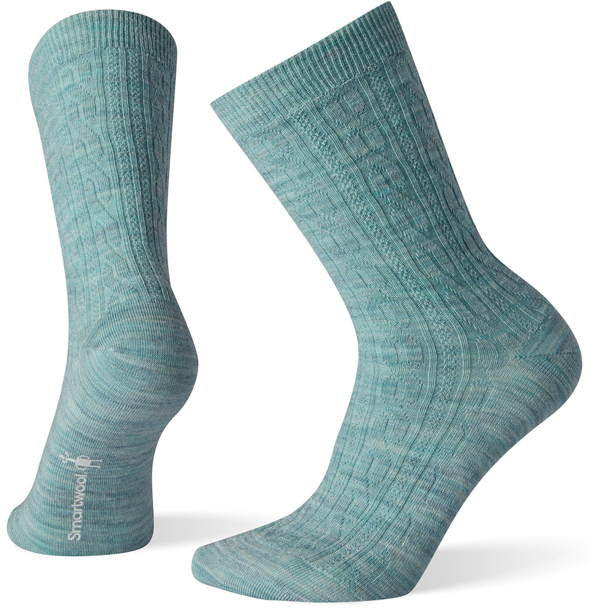 Smartwool Women&#39;s Cable II Socks Frosty Green