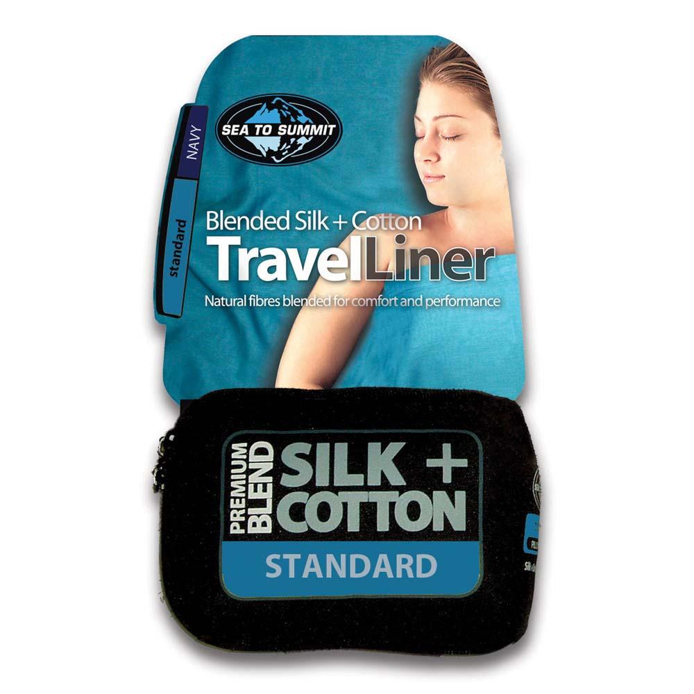 Silk/Cotton Blend Travel Liner - Standard Rectangular-Sea to Summit-Uncle Dan&#39;s, Rock/Creek, and Gearhead Outfitters