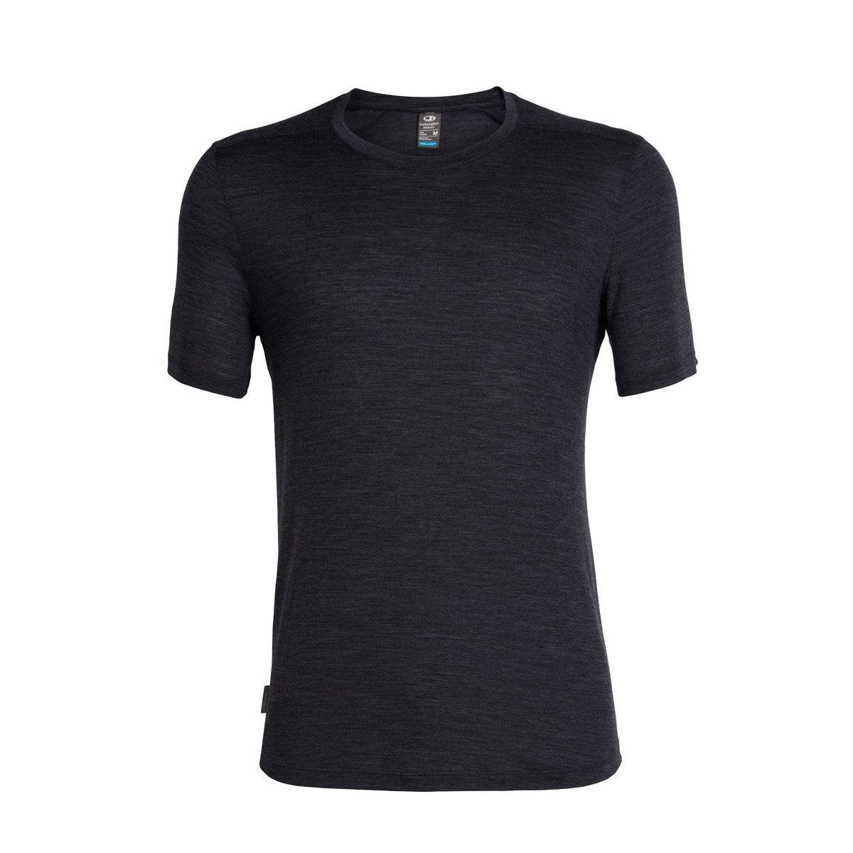 Icebreaker Men's Cool-Lite Sphere Short Sleeve Crewe Black Heather