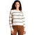 Toad&Co. Women's Bianca II Sweater Almond Stripe