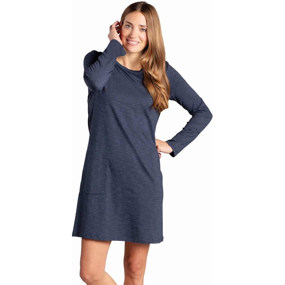 Toad&amp;Co. Women&#39;s Windmere II Long Sleeve Dress True Navy