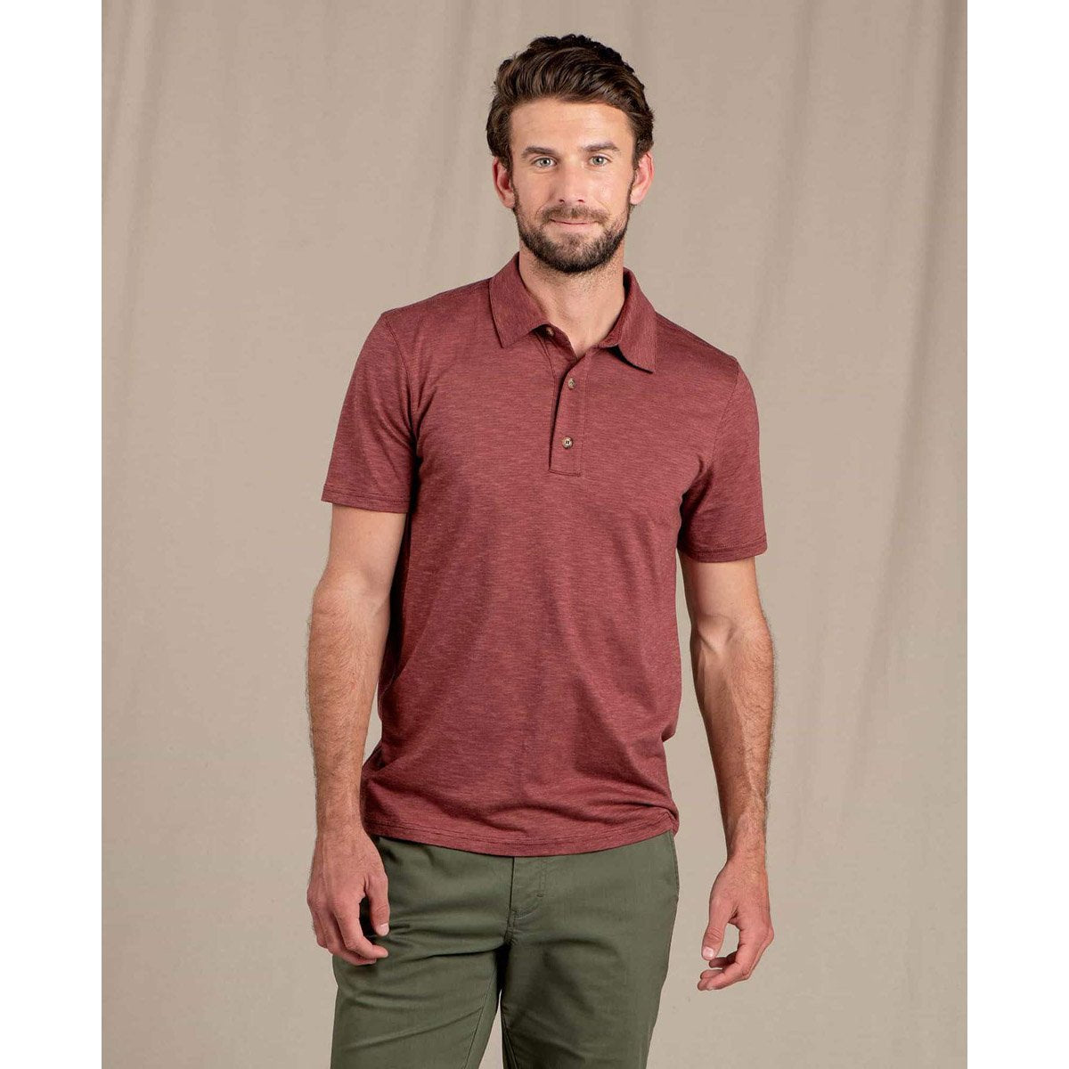 Toad&amp;Co. Men&#39;s Tempo Short Sleeve Polo