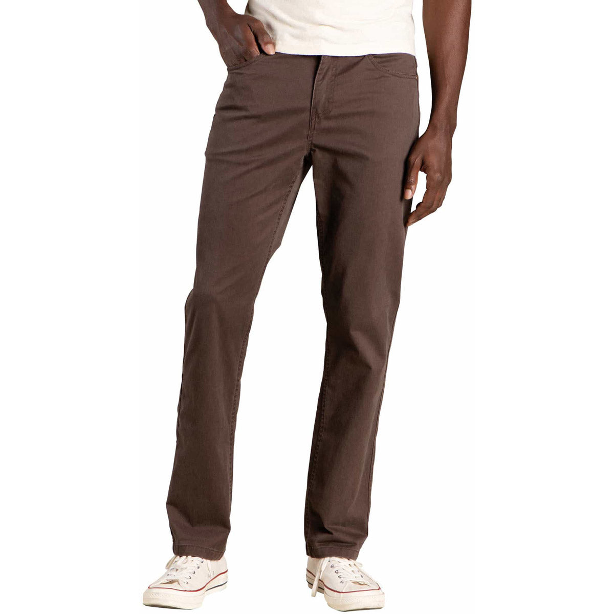 Toad&Co. Men's Mission Ridge 5 Pocket Lean Pant Barnwood Vintage Wash
