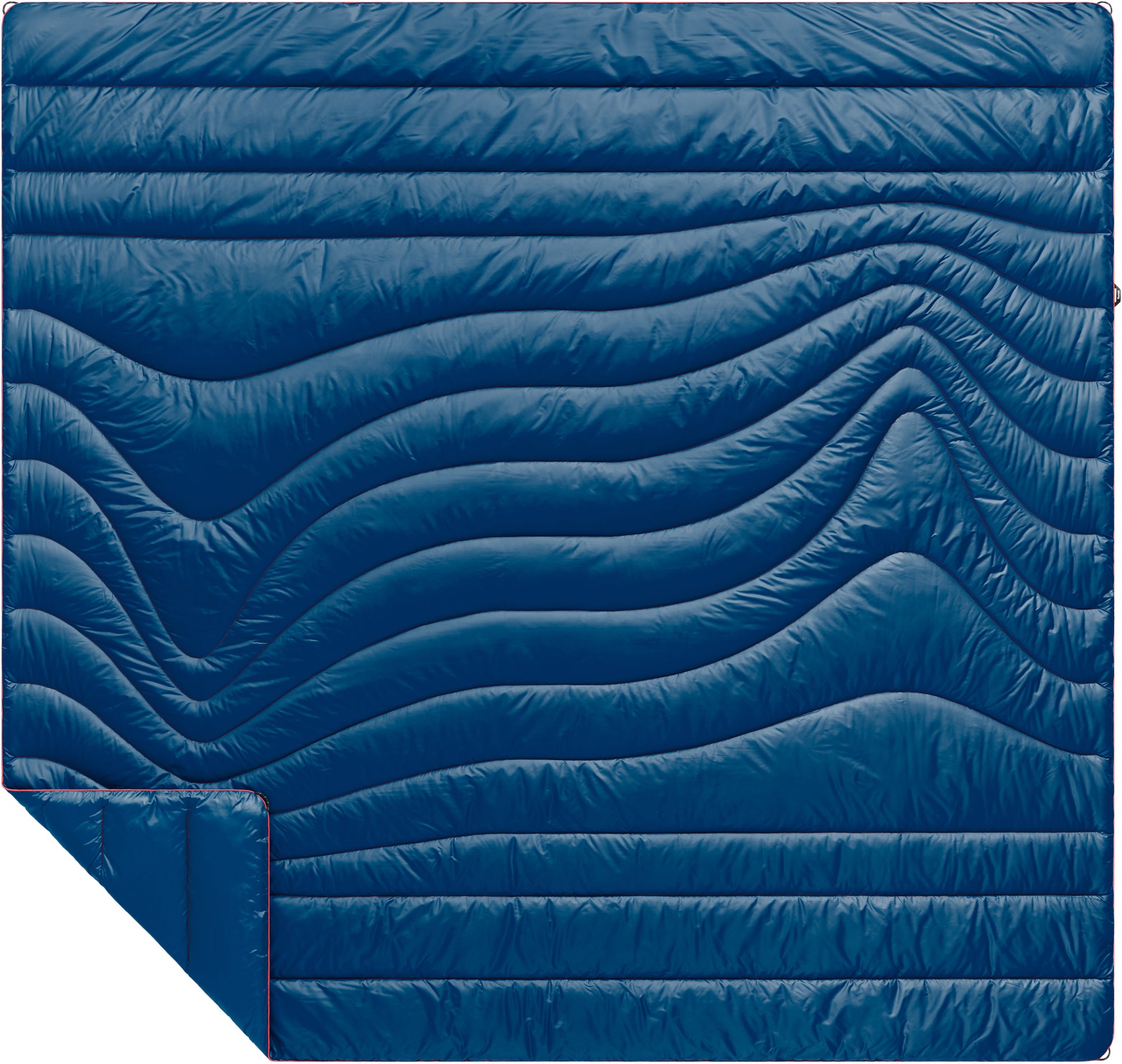 Rumpl Original Puffy Blanket - Solid 2P Deepwater