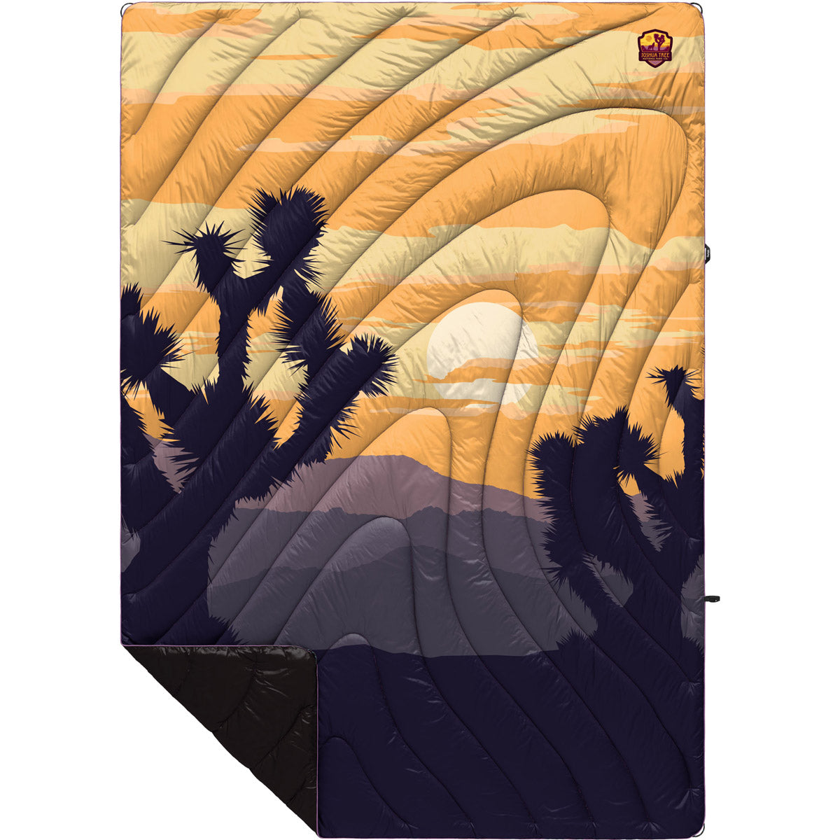 Rumpl Original Puffy Blanket - Printed 1-Person Joshua Tree