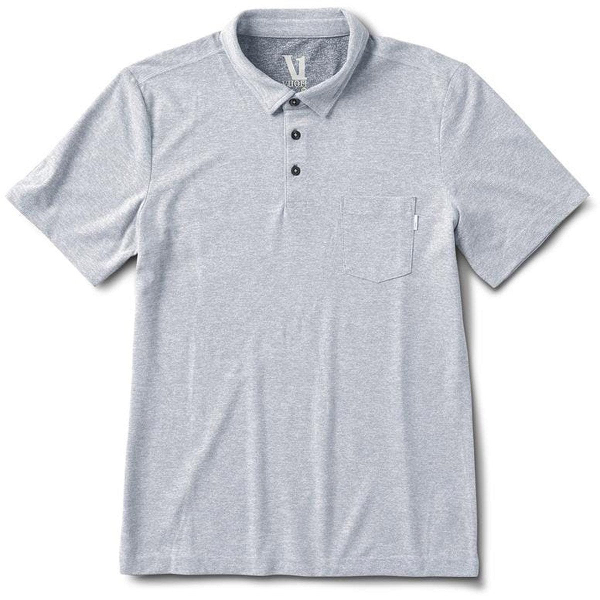 Vuori Men's Ace Polo Light Grey