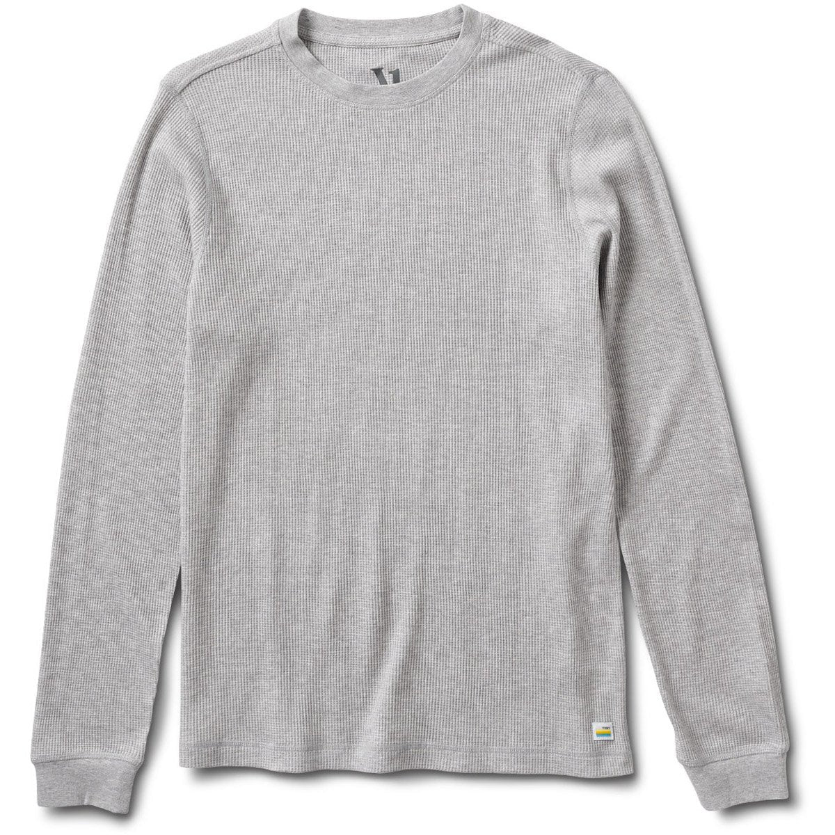 Vuori Men&#39;s Waffle Crew ight Heather Grey / L