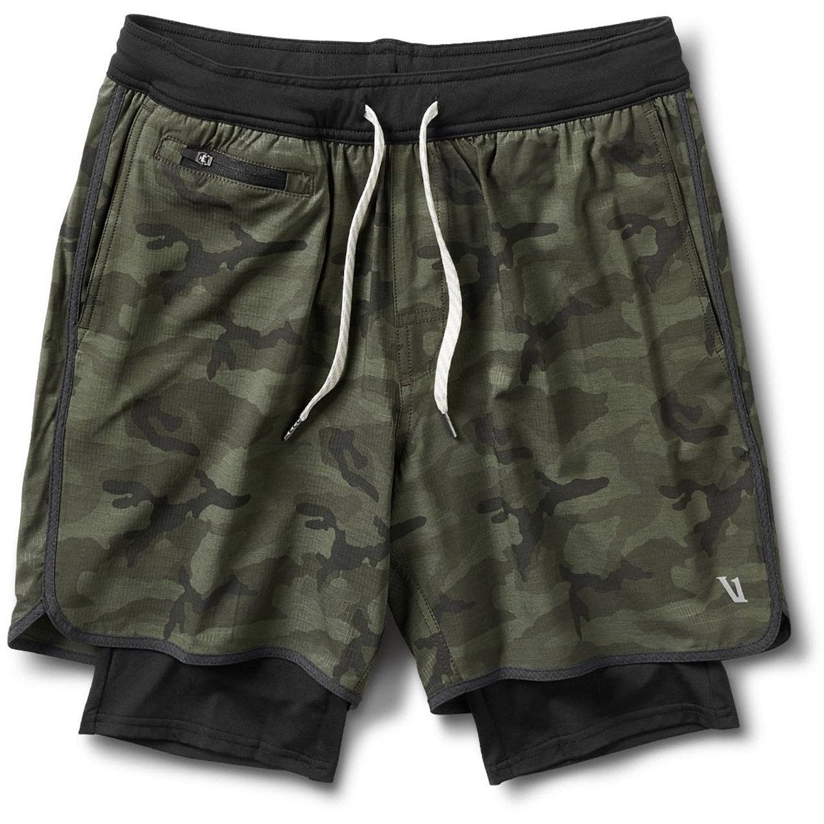 Vuori Men&#39;s Stockton Short Olive Camo